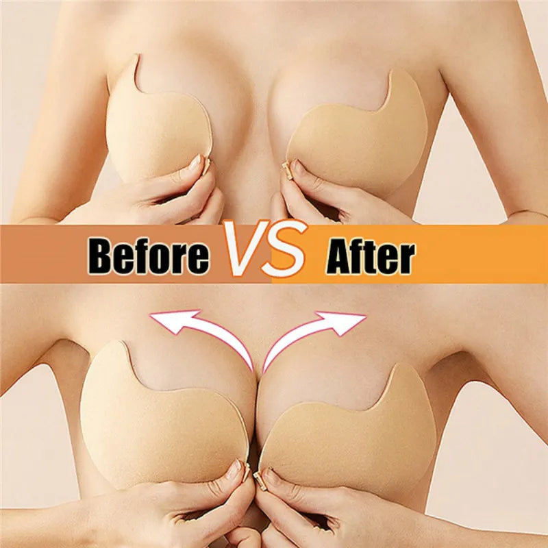 INVISILIFT Invisible Bra (Official) Adhesive Seamless Push-Up